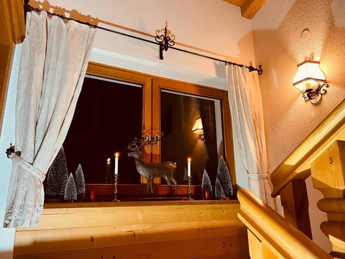 שטום Ferienwohnung Platzhirsch Panorama View Balkon, Gartensauna, Garten, Grillplatz מראה חיצוני תמונה